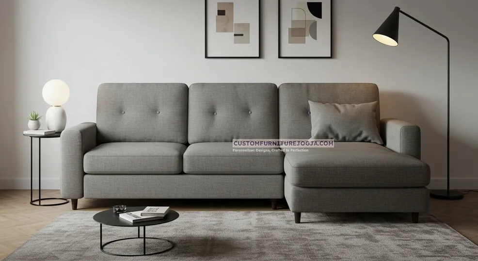 Jasa Pembuatan L Shape Sofa Jogja